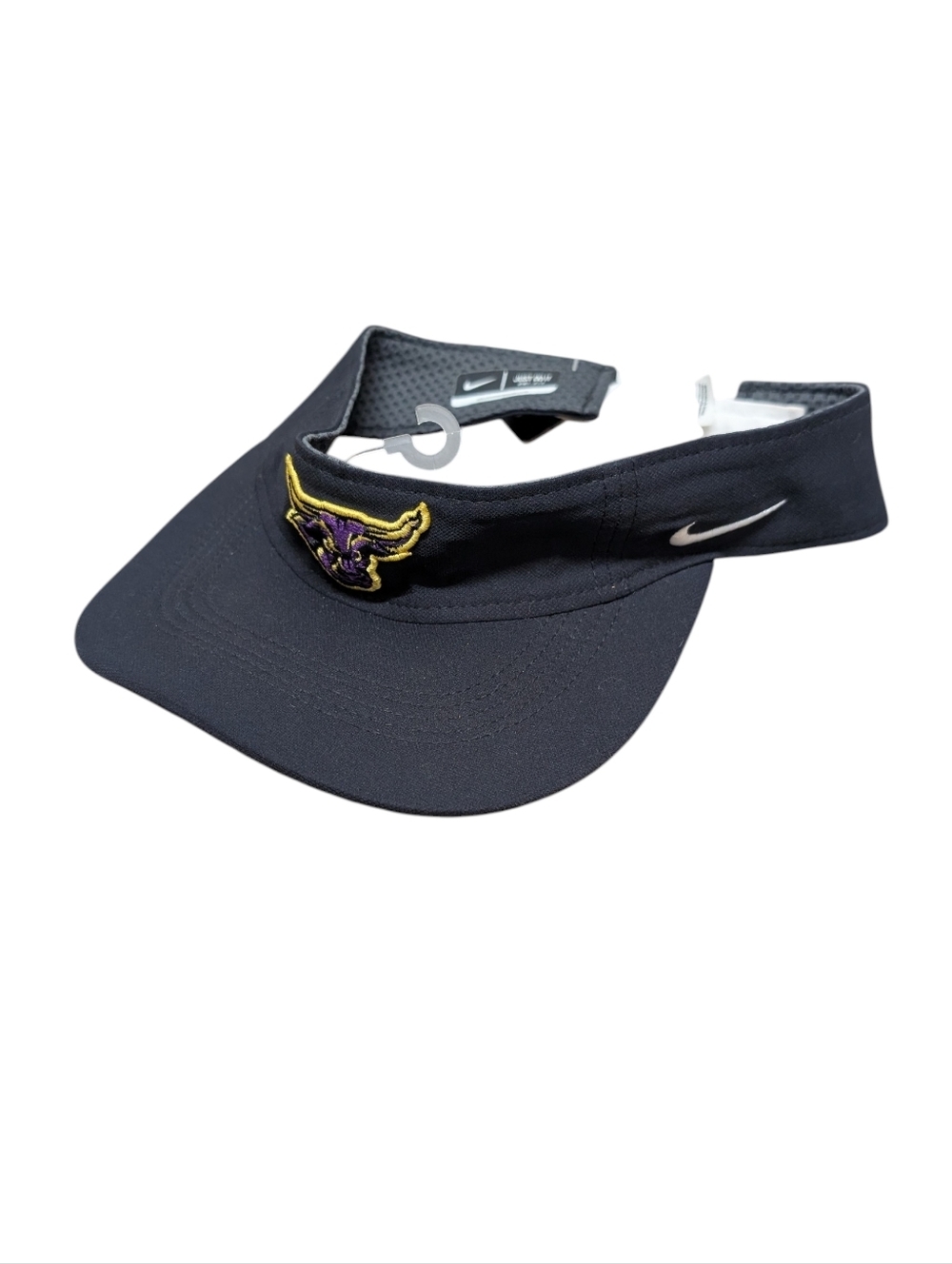 MN Mankato Mavericks NIKE Black Tech Visor NEW